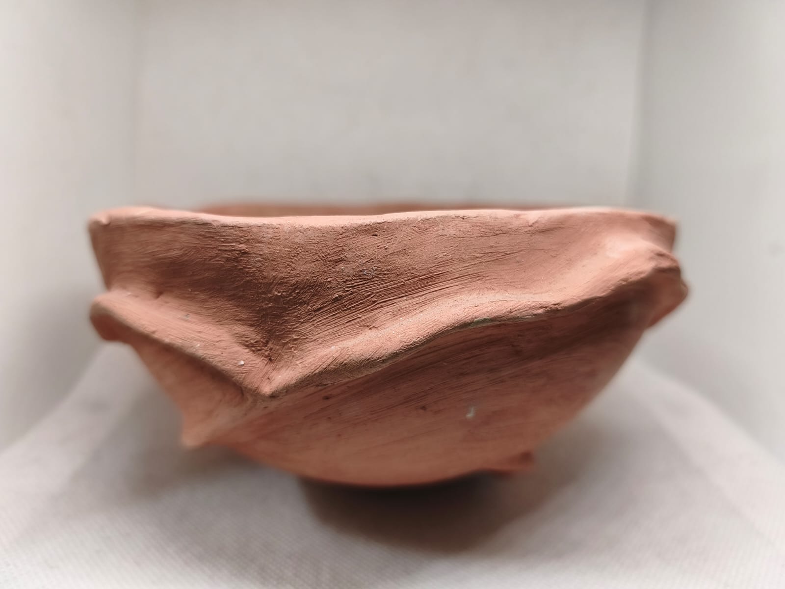 Adorno decorativo de terracota de cerámica artesanal